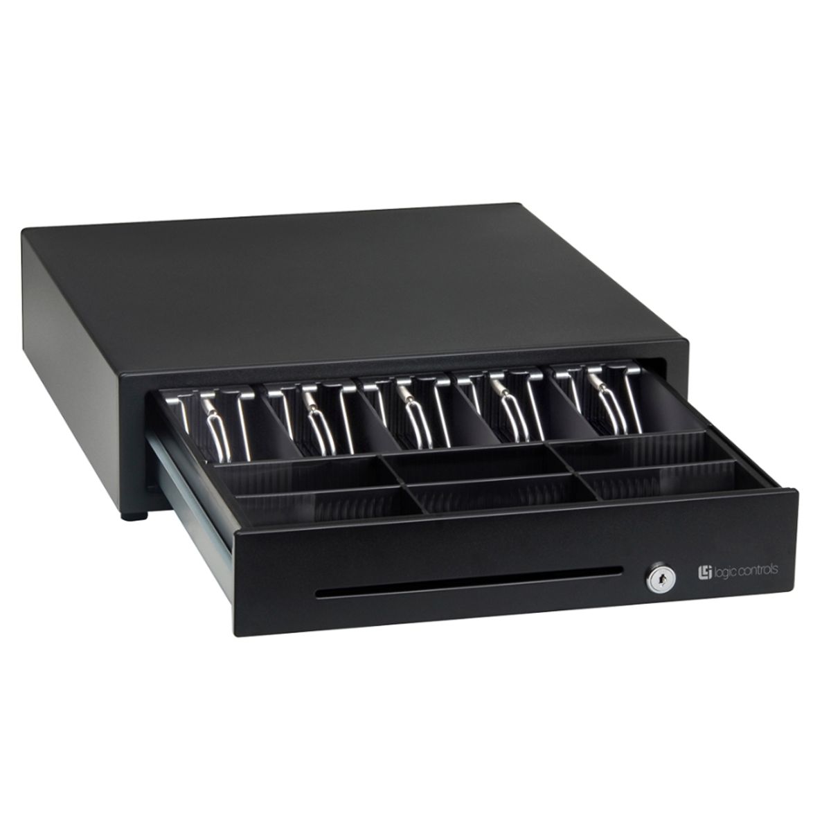 LOGIC CONTROLS - Tapa De Bandeja Con Seguro Logic Controls Cd415 - Alta Seguridad Y Durabilidad Para Tu Equ
