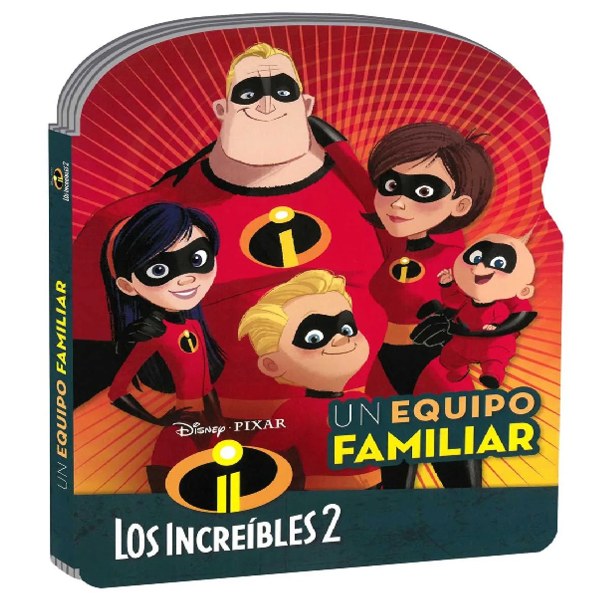 DISNEY CLASICOS - Libro Infantil Los Increíbles 2 Un Equipo Familiar