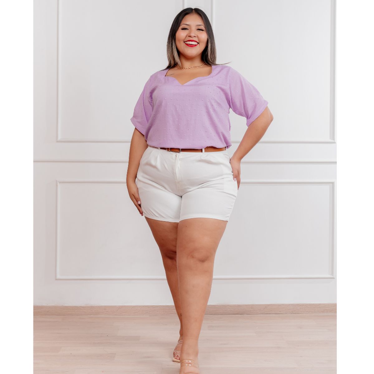 GENERICO - Blusa casual mujer manga corta