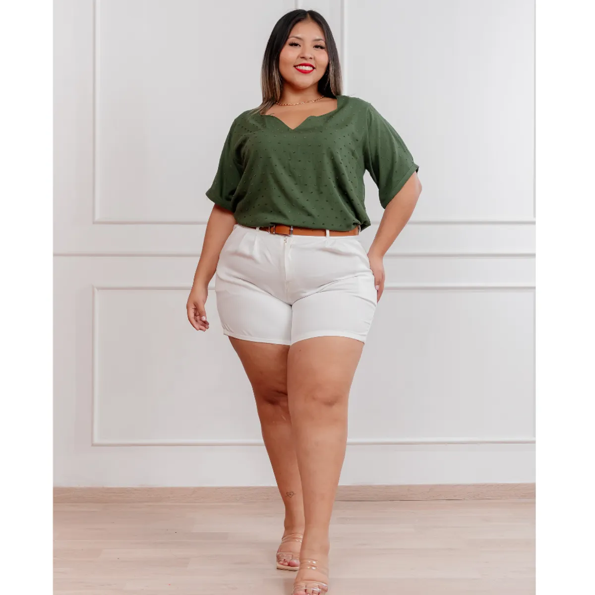 GENERICO - Blusa casual mujer manga corta