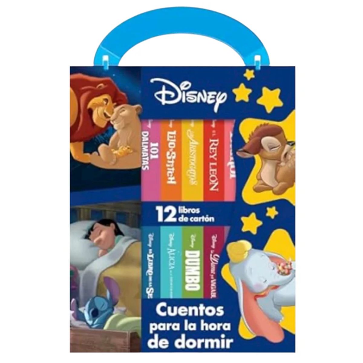 DISNEY CLASICOS - CUENTOS PARA LA HORA DE DORMIR 12 LIBROS