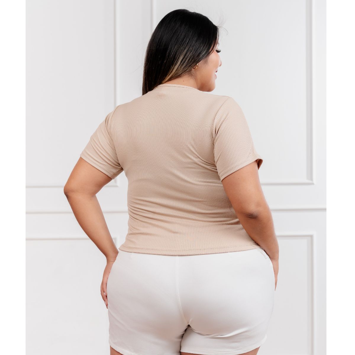 GENERICO - Polo básico mujer Asimetrico