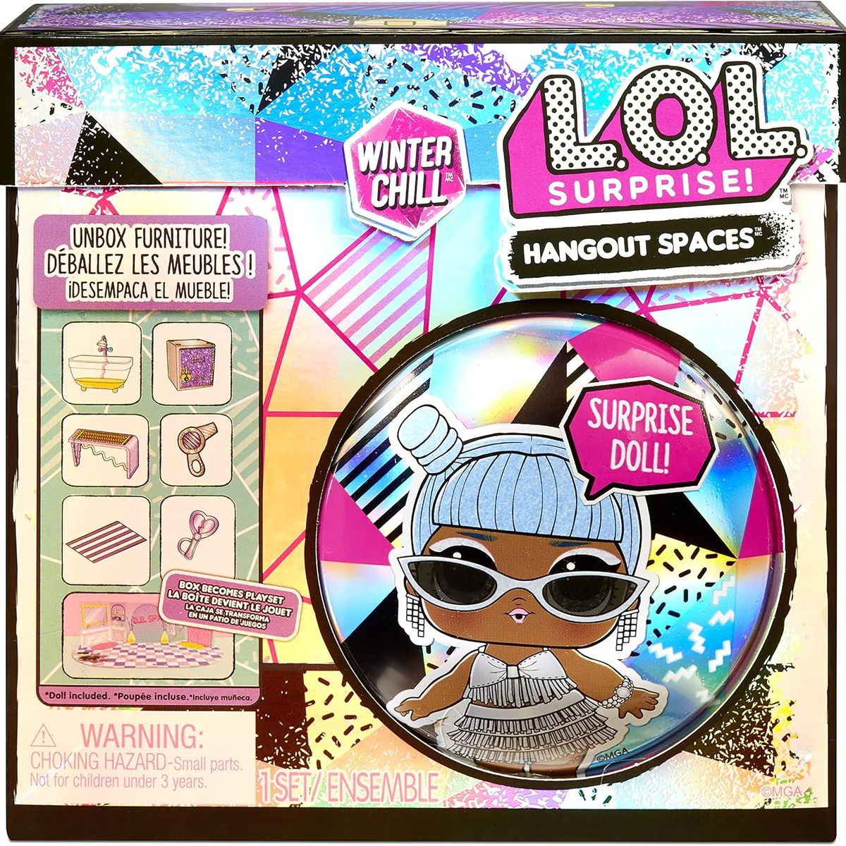 MUÑECA DE TRAPO - LOL SURPRISE WINTER CHILL