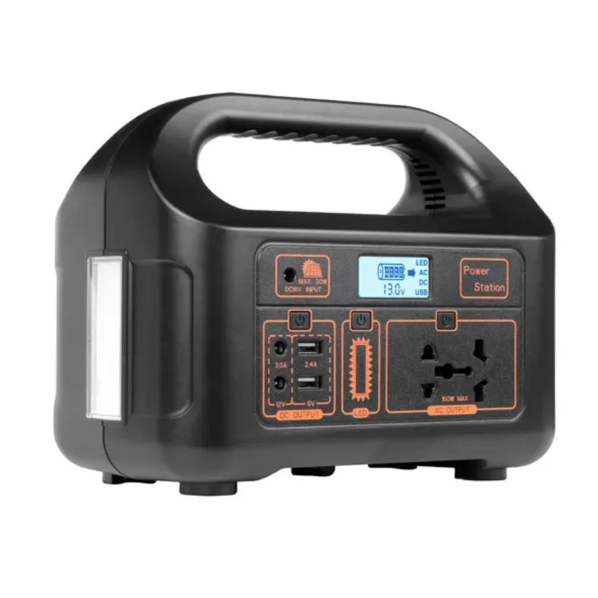 OEM - Generador Solar y Recargable Portátil para Acampar de 150W