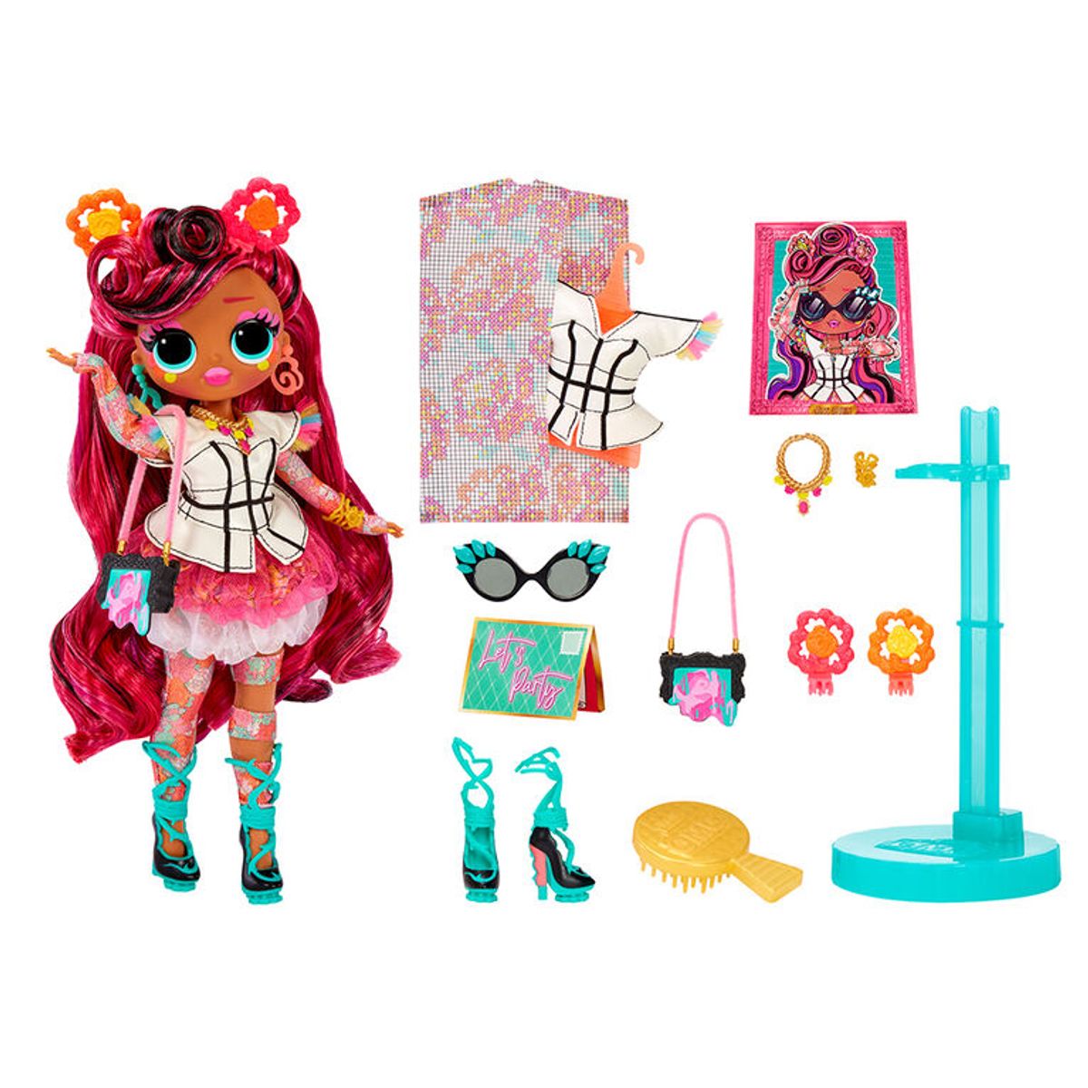 MUÑECA DE TRAPO - MUÑECA LOL SURPRISE OMG QUEENS MISS DIVINE