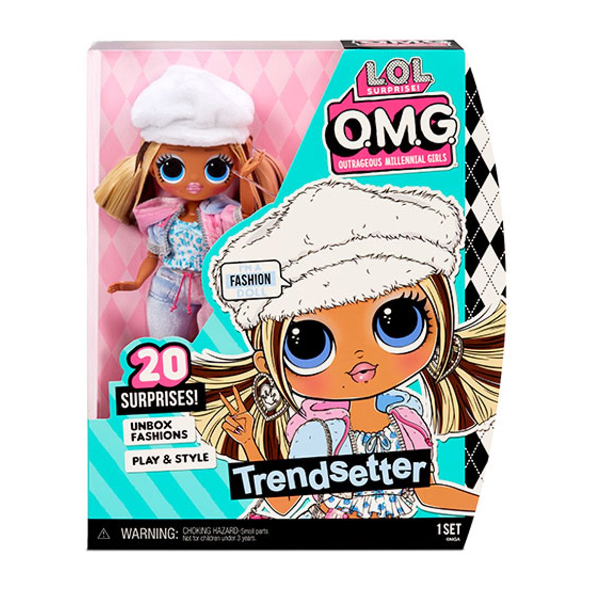 MUÑECA DE TRAPO - MUÑECA LOL FASHION TRENDSETTER