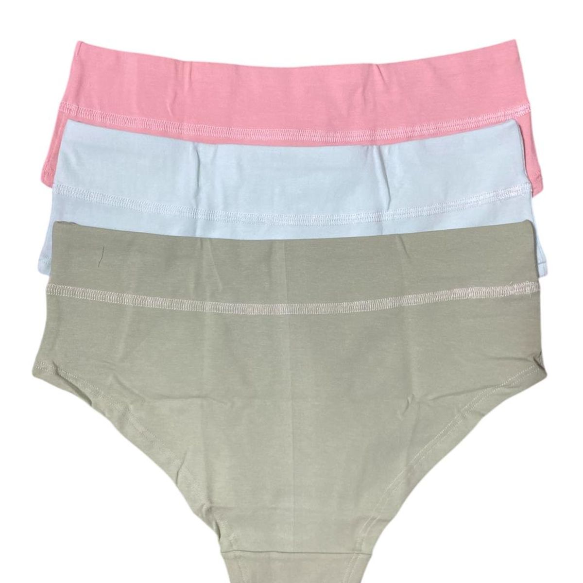 MINTANA - PACK 3 HIKINI ALGODON MUJER PASTELES