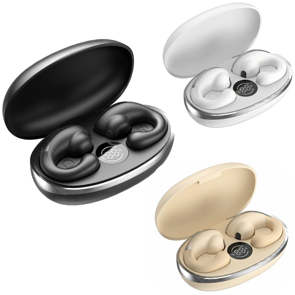 GENERICO - Auriculares Deportivos Earcuff Inalámbricos M7 Blanco