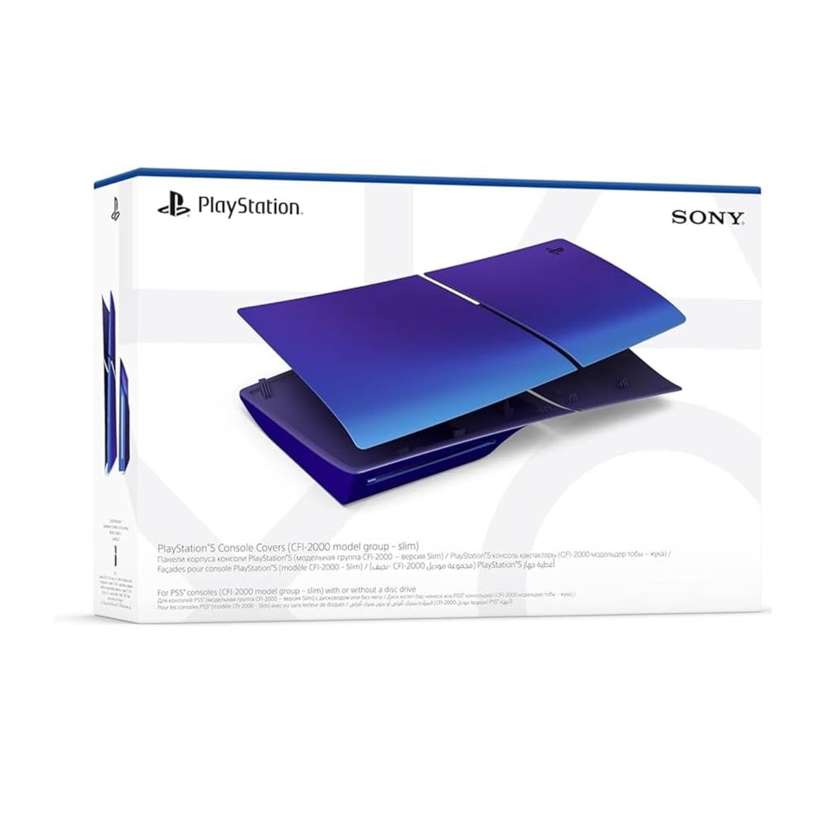 SONY - PLAYSTATION COVERS TAPA MODELO SLIM CHROMA INDIGO
