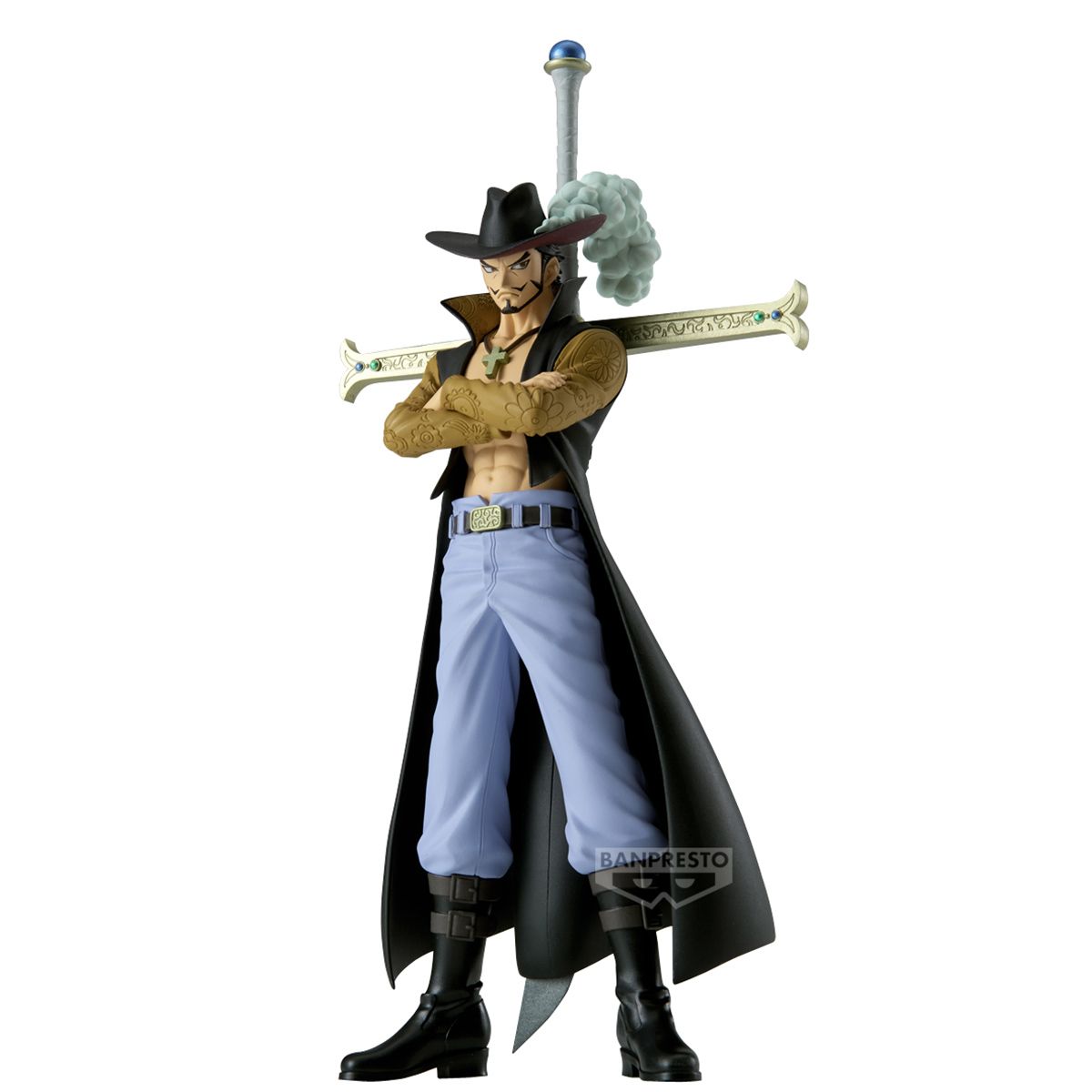 BANPRESTO - FIGURA COLECCIONABLE BANDAI DE ONE PIECE DXF GRANDLINE SERIE EX MIHAWK