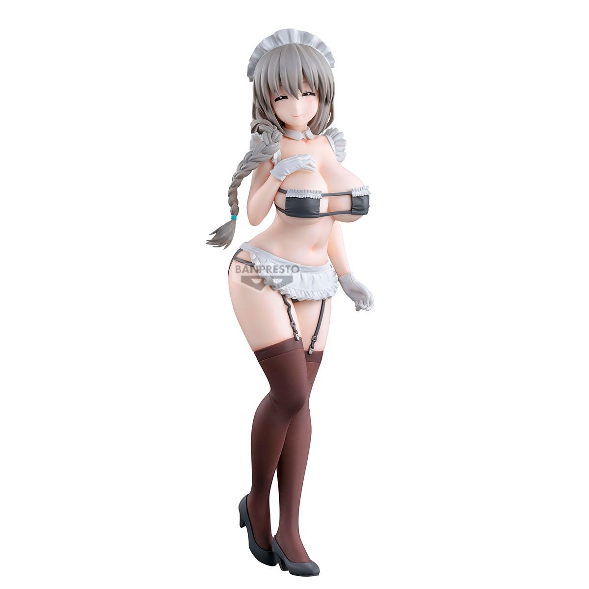 BANPRESTO - FIGURA COLECCIONABLE BANDAI DE UZAKI-CHAN WANTS TO HANG OUT GLITTERGLAMOURS UZAKI TSUKI MAID VER