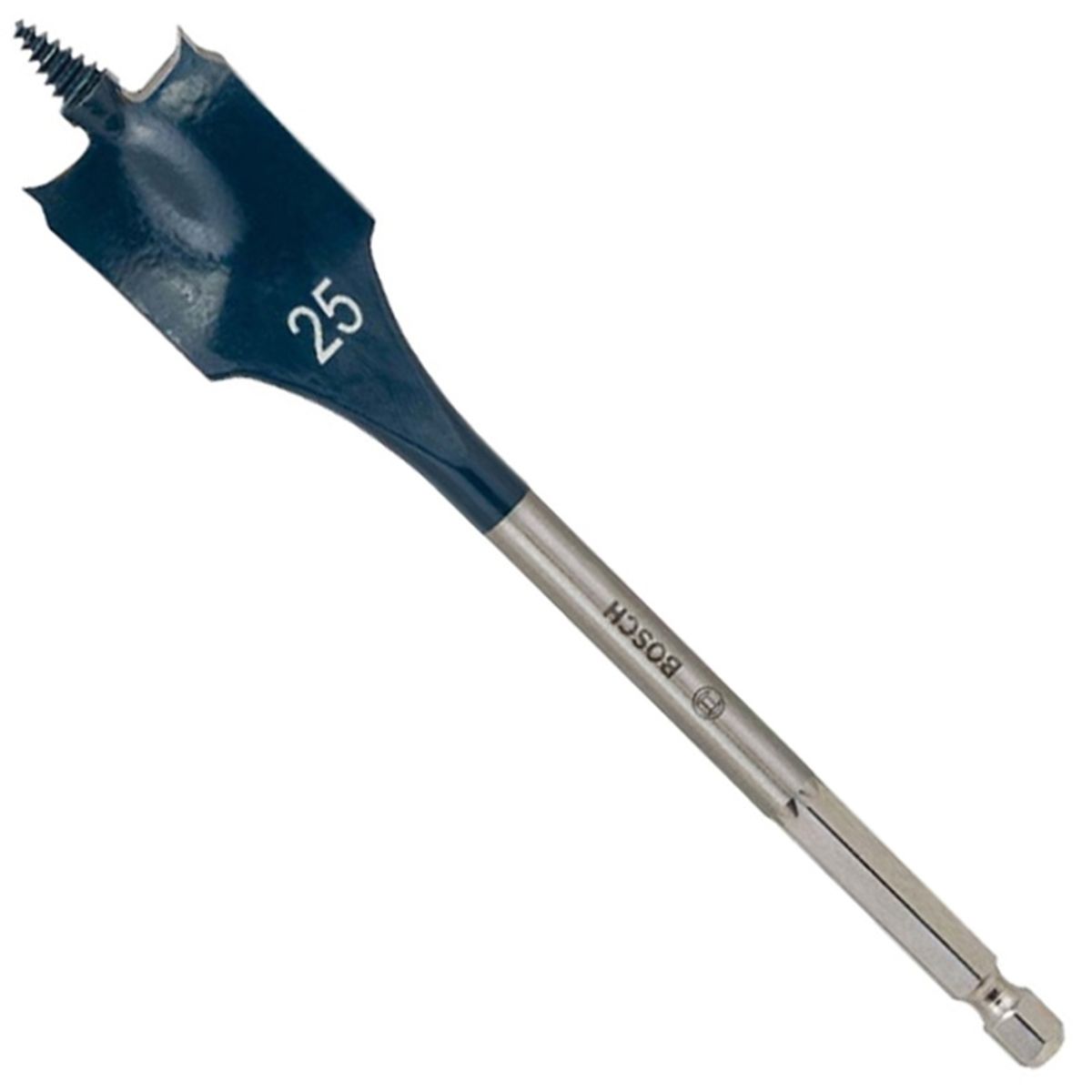 BOSCH - Broca de Paleta para Madera Bosch 14 Hexagonal 25 × 152 mm