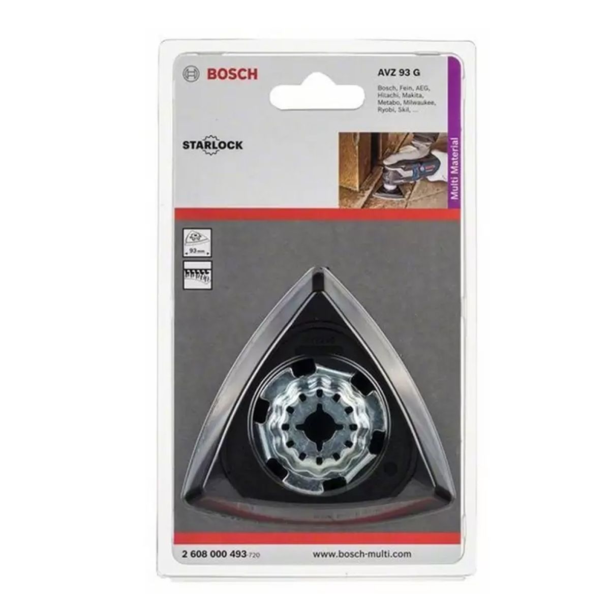 BOSCH - Plato Delta Lijador Bosch AVZ 93 G Preciso
