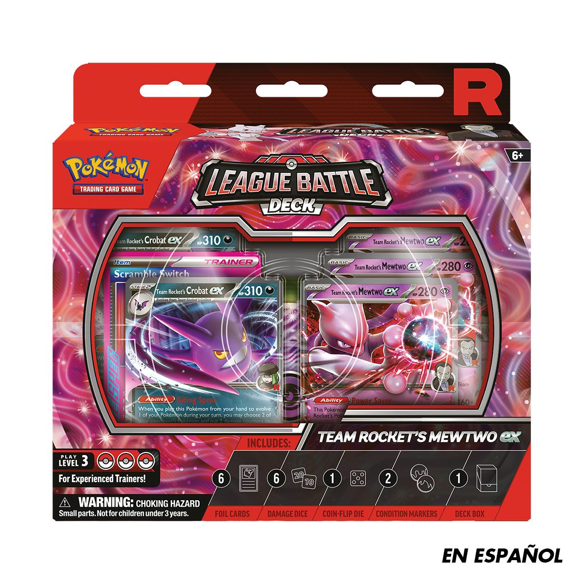 POKEMON - CARTAS DE POKEMON TCG TEAM ROCKET MEWTWO EX LEAGUE BATTLE DECK SPA