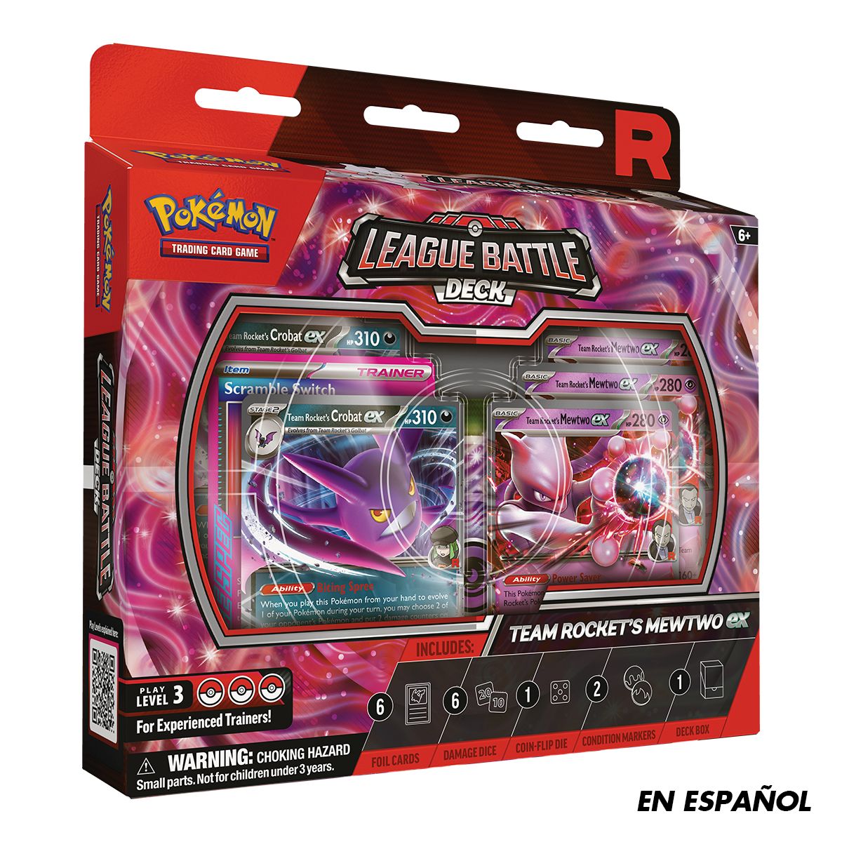 POKEMON - CARTAS DE POKEMON TCG TEAM ROCKET MEWTWO EX LEAGUE BATTLE DECK SPA