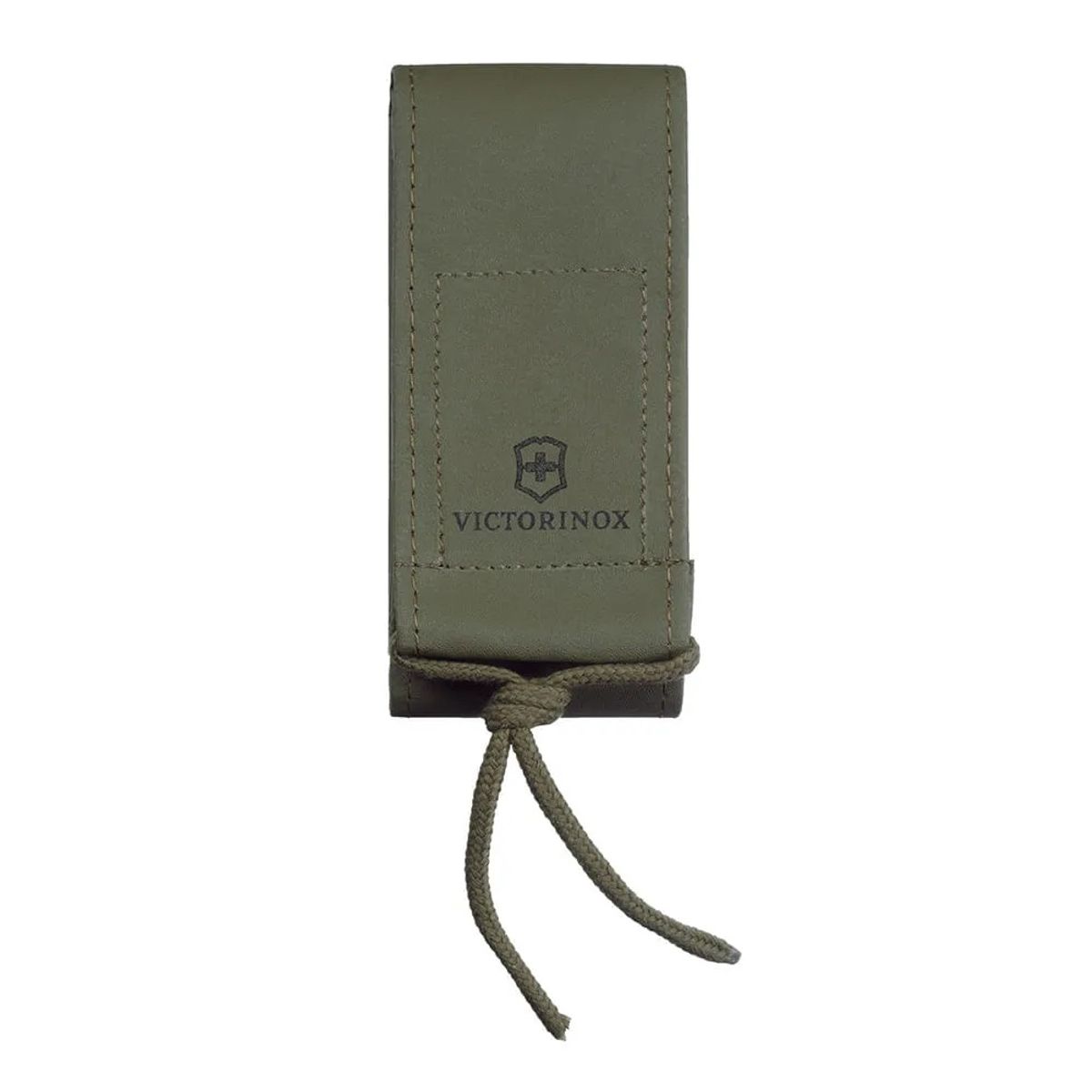 VICTORINOX - Estuche de cuero color verde para cinturón Tamaño 121x54x32 cm