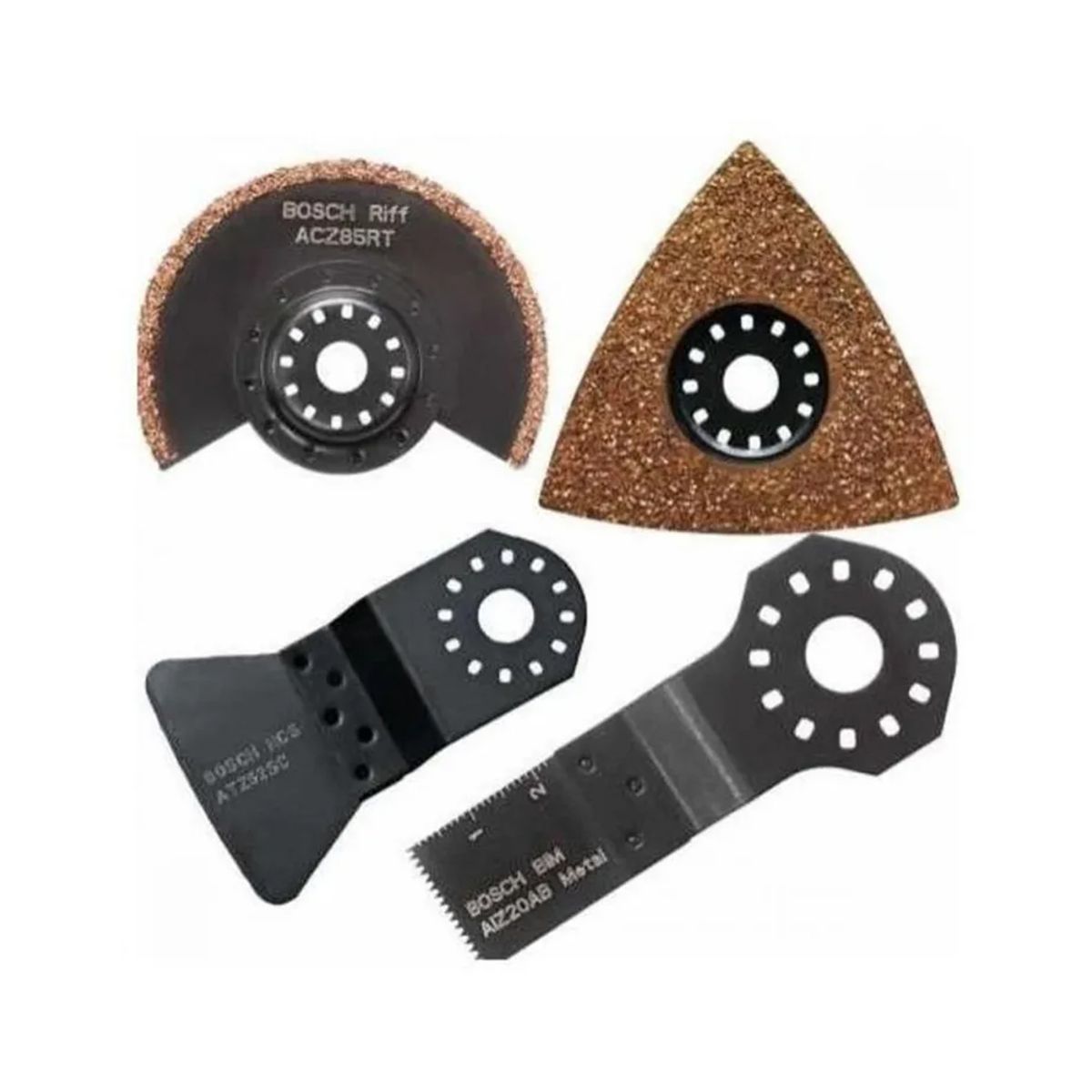 BOSCH - Set 4 pzas Bosch Multi-uso Starlock en mayólica