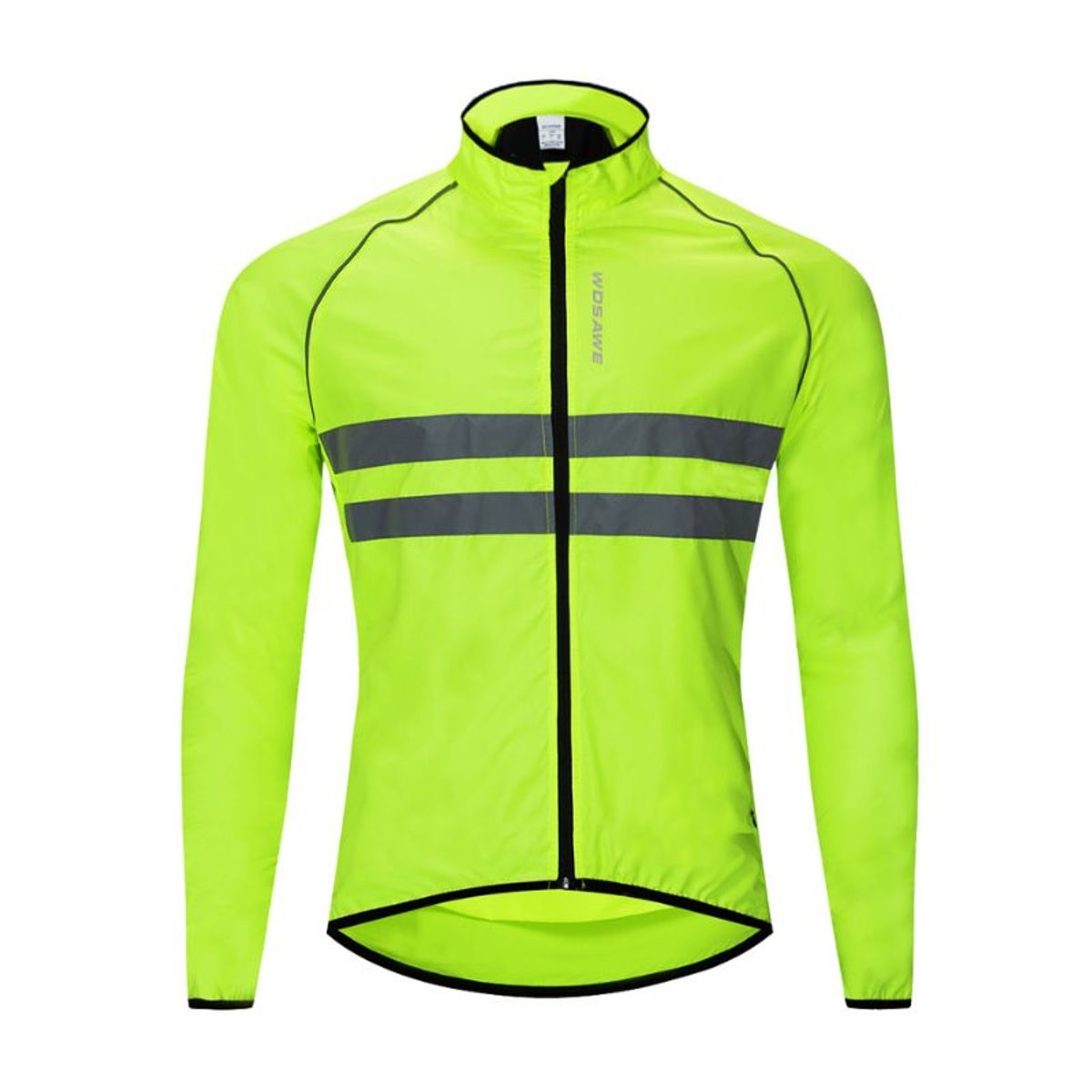WOSAWE - Casaca Cortaviento Reflectiva Wosawe Ciclismo