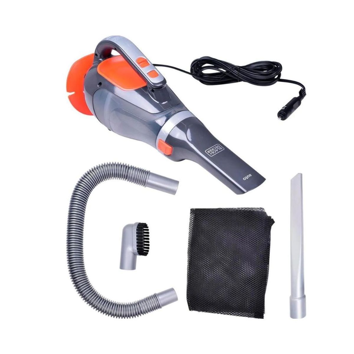 BLACK+DECKER - ASPIRADORA DE MANO BLACK+DECKER BDCV610-LA NEGRA Y NARANJA