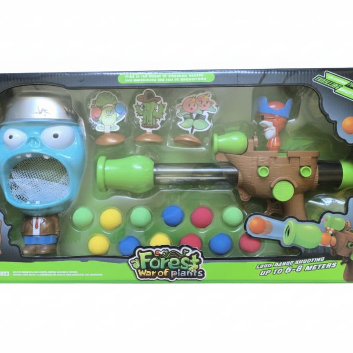 GENERICO - JUEGO DE PLANTAS VS ZOMBIES LANZA PELOTAS