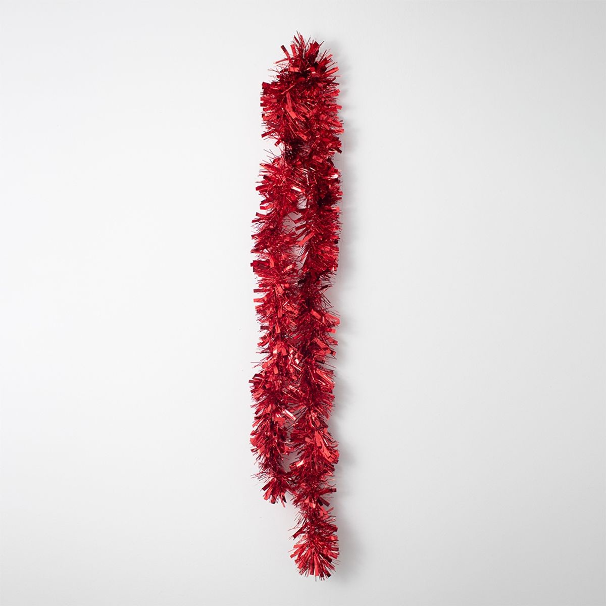 PANORAMA HOGAR - SETX6 GUIRNALDAS DE OROPEL ROJO