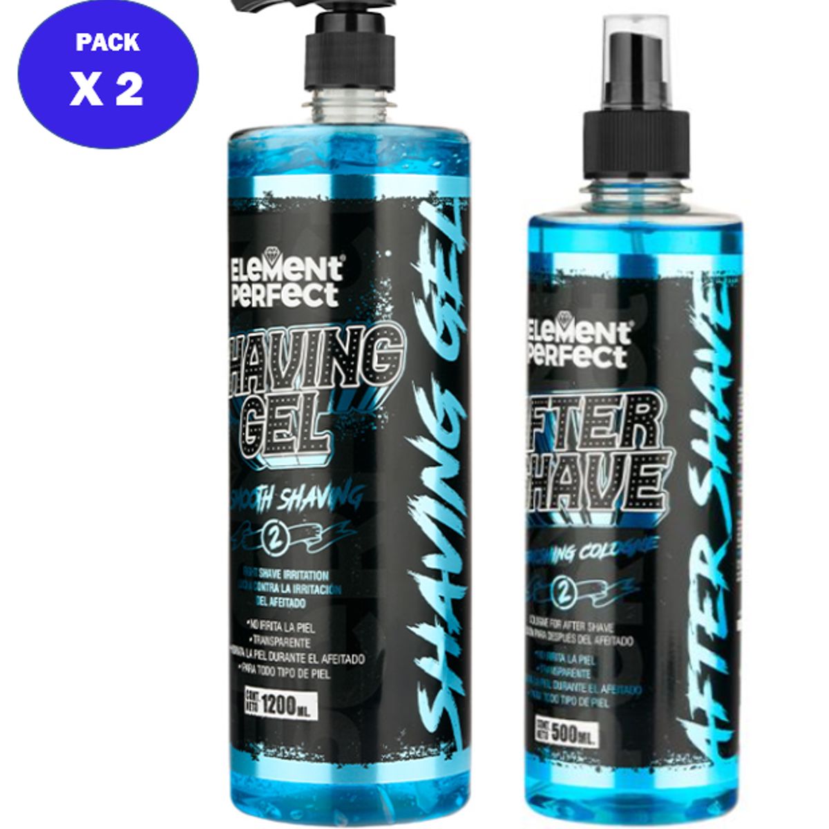 ELEMENT - Pack Element Perfect Gel de afeitar y After Shave