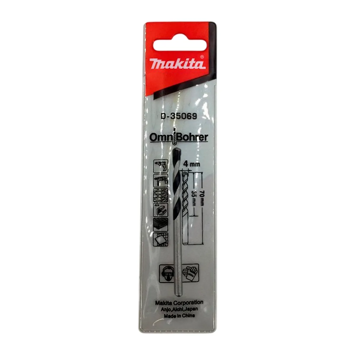 MAKITA - Broca Multimaterial Omnibohrer Makita 40 X 70 Mm D-35069