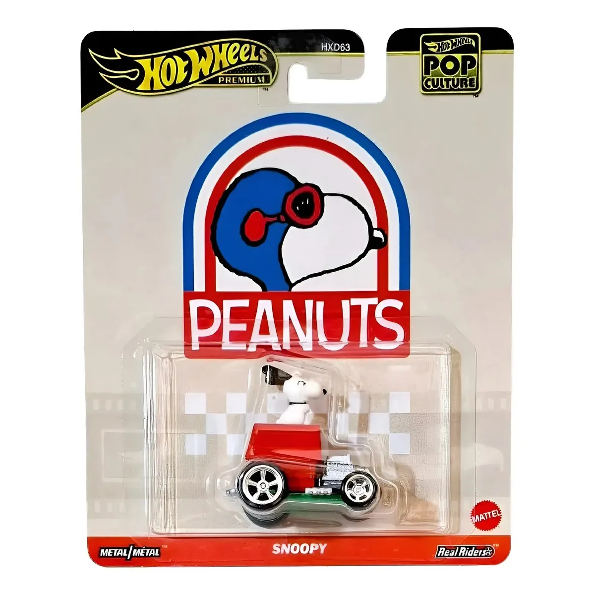 HOT WHEELS - Snoopy Peanuts Pop Culture Hot Wheels Premium Multicolor