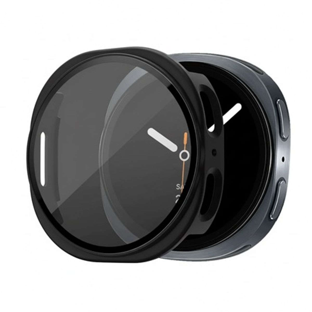 GENERICO - Bumper Protector para Samsung Watch 8 44mm Negro