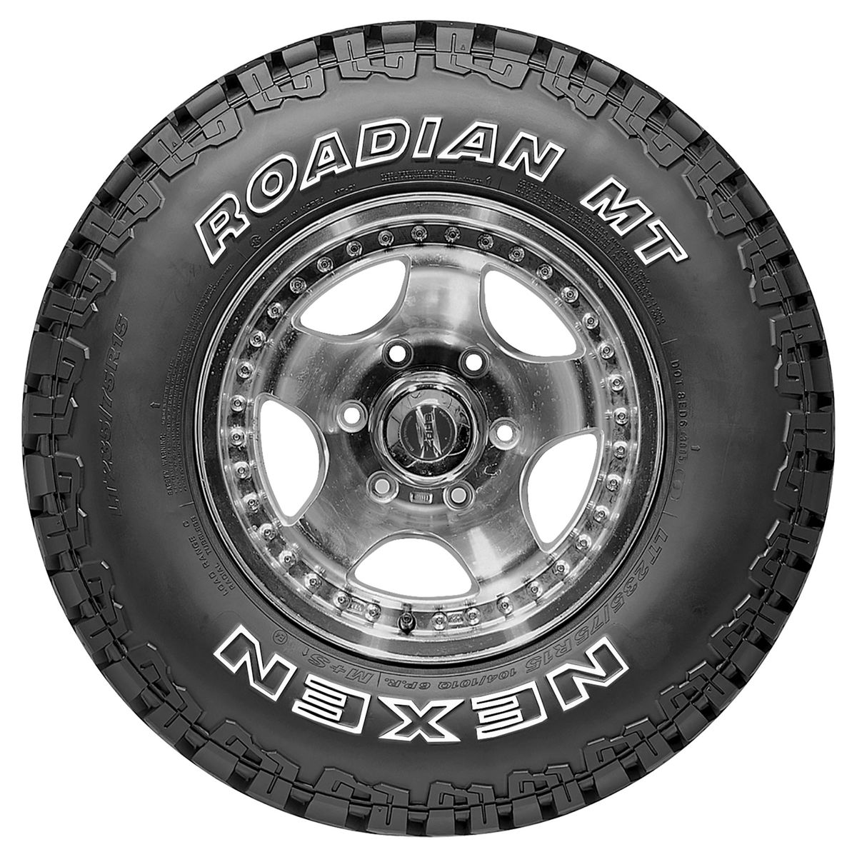 GENERICO - Set X2 LLANTA LT23575R15 6PR 104Q NEXEN Roadian MT TLWL