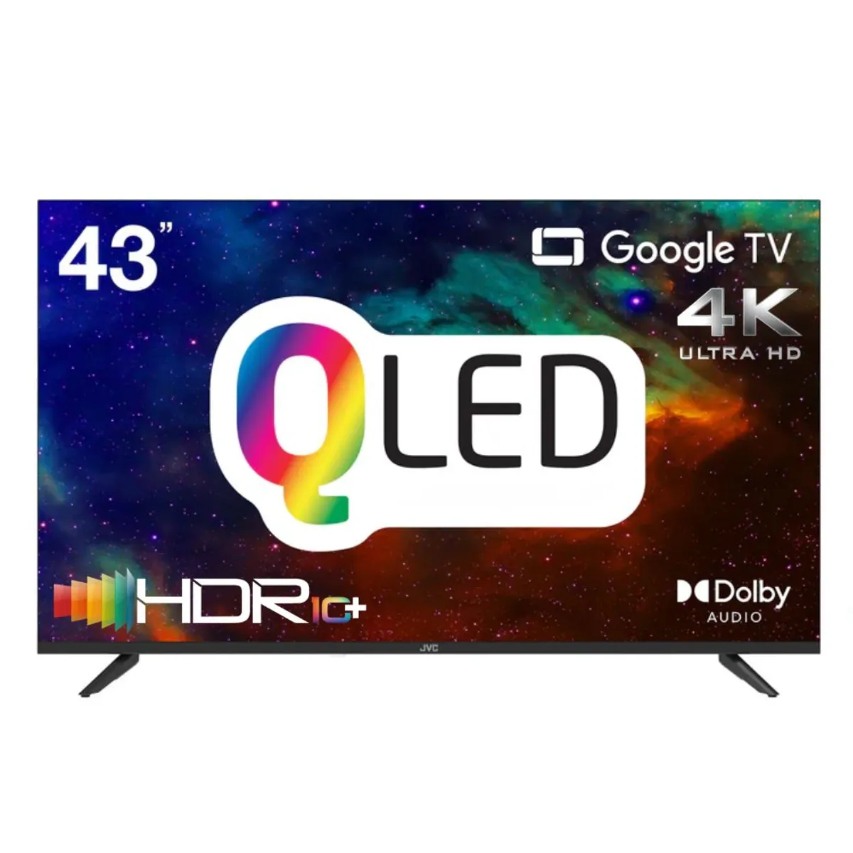 GENERICO - TELEVISOR JVC QLED 43" 4K UHD SMART GOOGLE TV  LT-43KB758