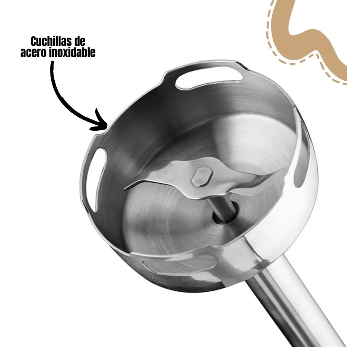 TAURUS - Batidora de Inmersion Taurus Robot 500 Plus Inox II