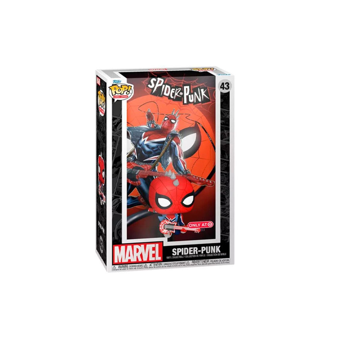 FUNKO - MARVEL SPIDER PUNK FUNKO POP COVER