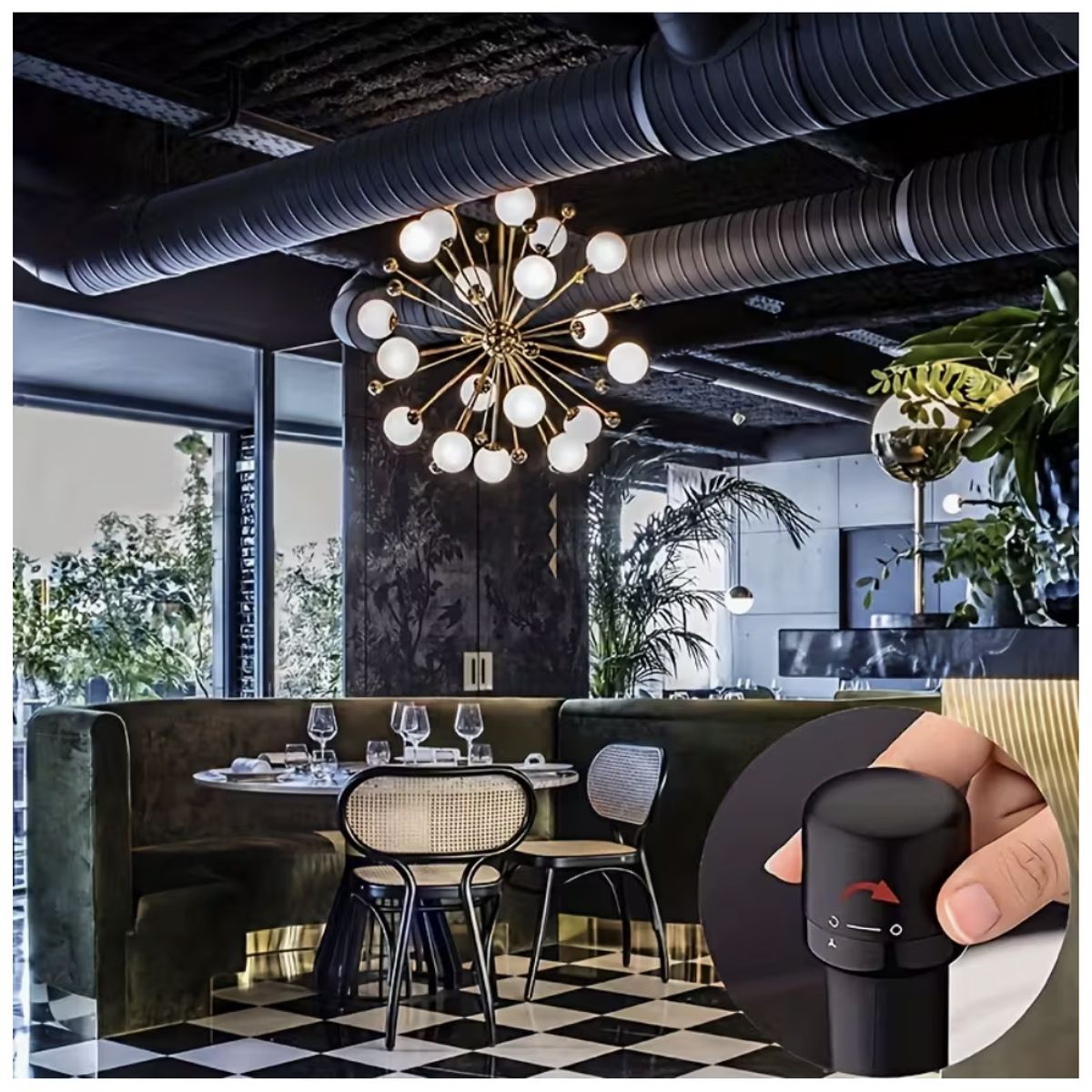 GENERICO - TAPON PARA BOTELLA DE VINO AL VACIO