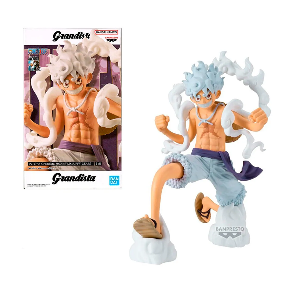 BANPRESTO - One Piece Monkey D Luffy Gear 5 Grandista