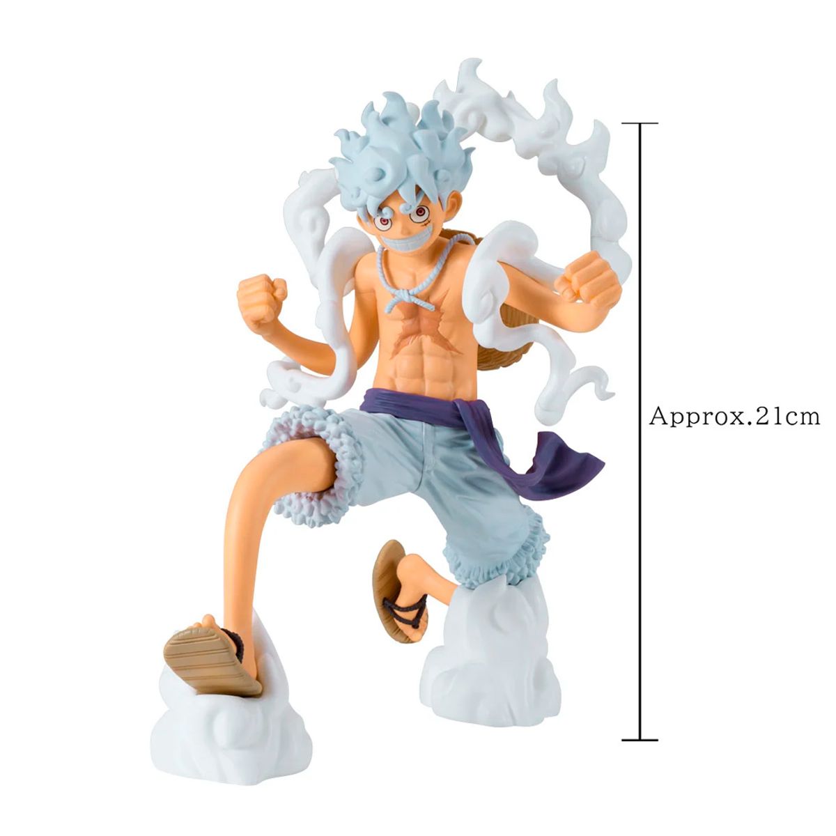 BANPRESTO - One Piece Monkey D Luffy Gear 5 Grandista