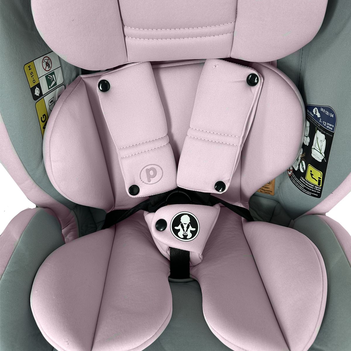 PRIORI - Silla de Auto Bebé grupo +0, 1, 2 y 3 Priori Prix Isize Rosa