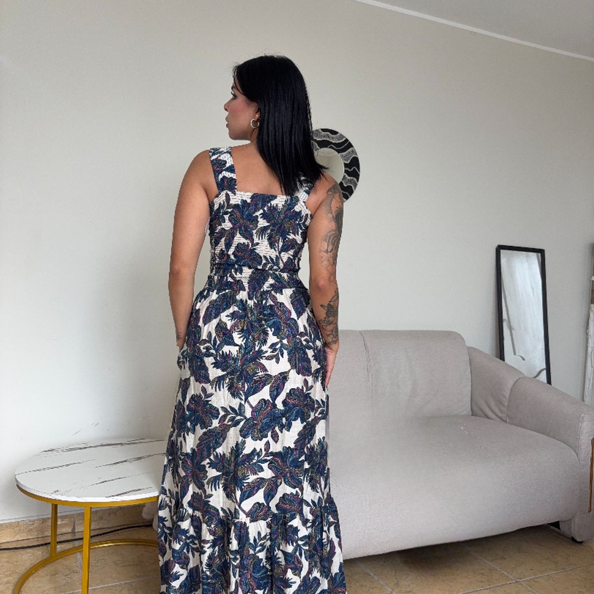 GENERICO - VESTIDO LARGO DE MUJER DE VERANO