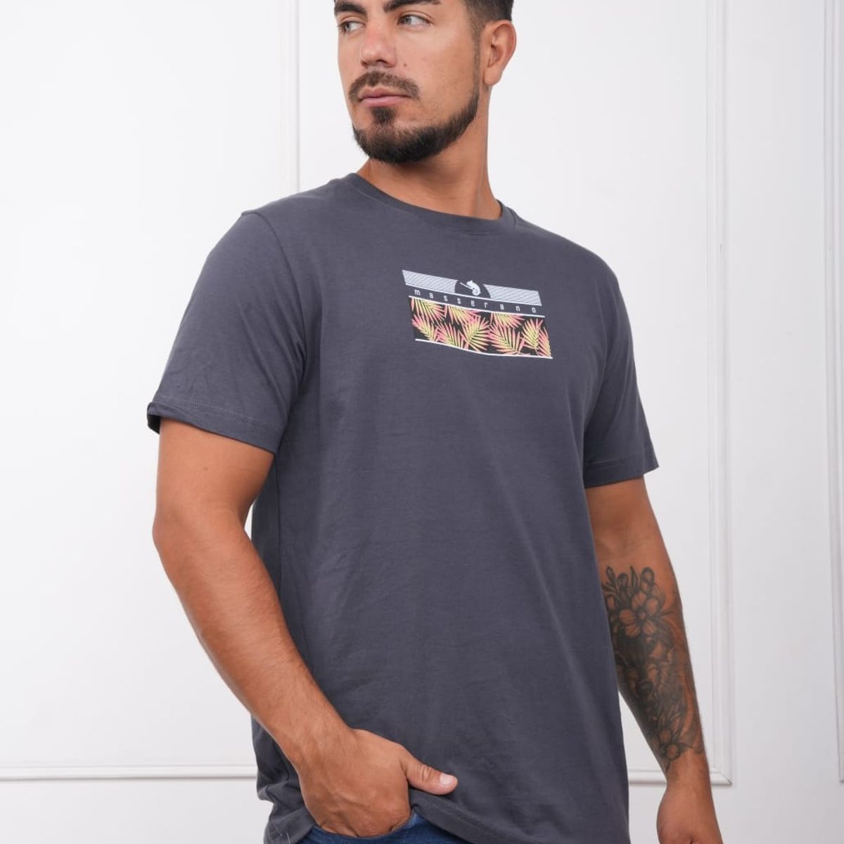 MASSERANO - POLOS JERSEY GENTLE CUELLO REDONDO  MASSERANO