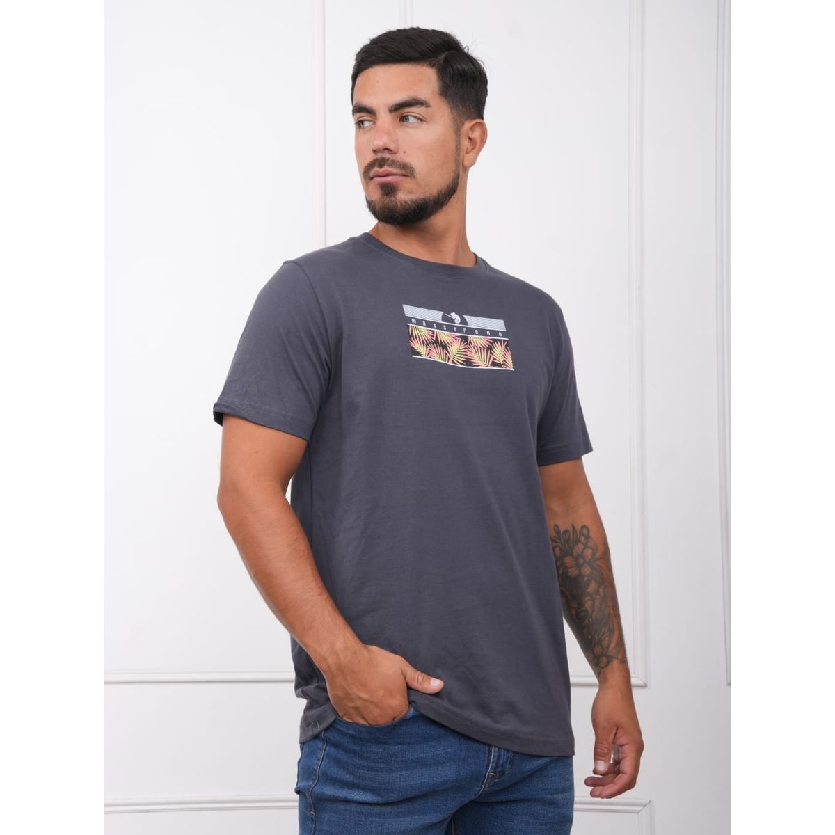 MASSERANO - POLOS JERSEY GENTLE CUELLO REDONDO  MASSERANO