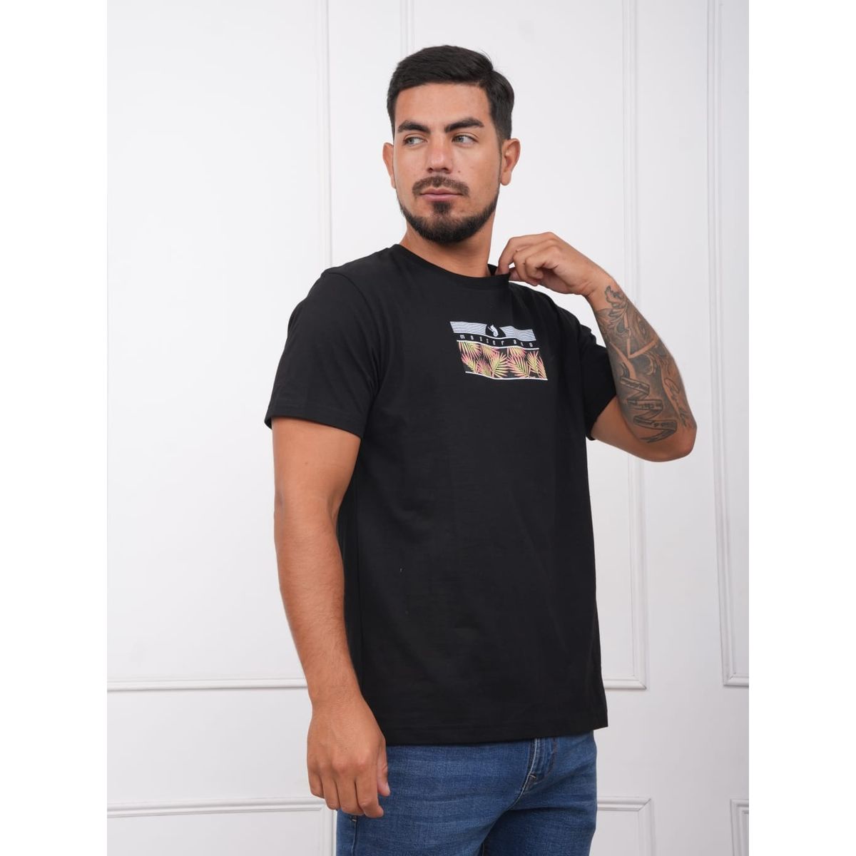 MASSERANO - POLOS JERSEY GENTLE CUELLO REDONDO  MASSERANO