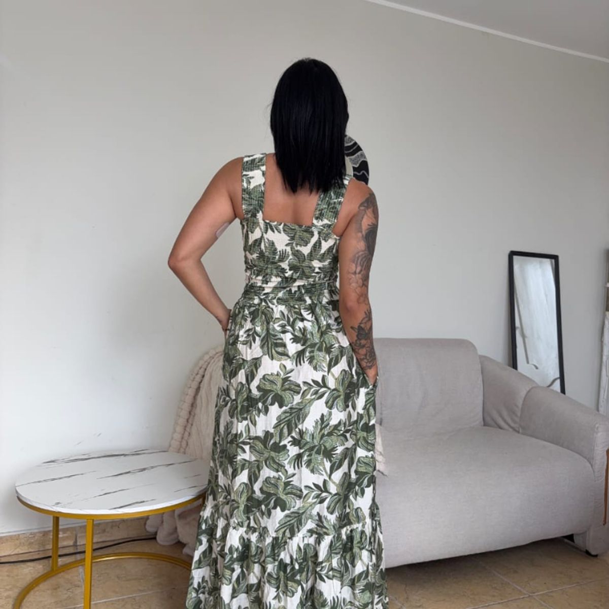 GENERICO - VESTIDO FLOREADO DE VERANO PARA MUJER