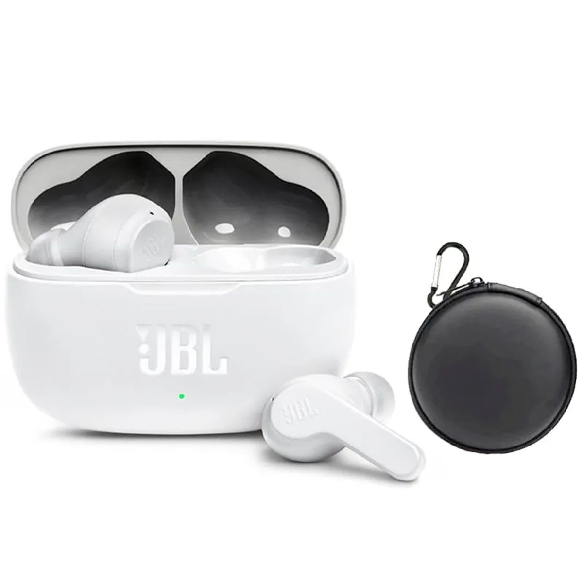 JBL - Audífonos Bluetooth JBL WAVE 200TWS - Blanco y Estuche