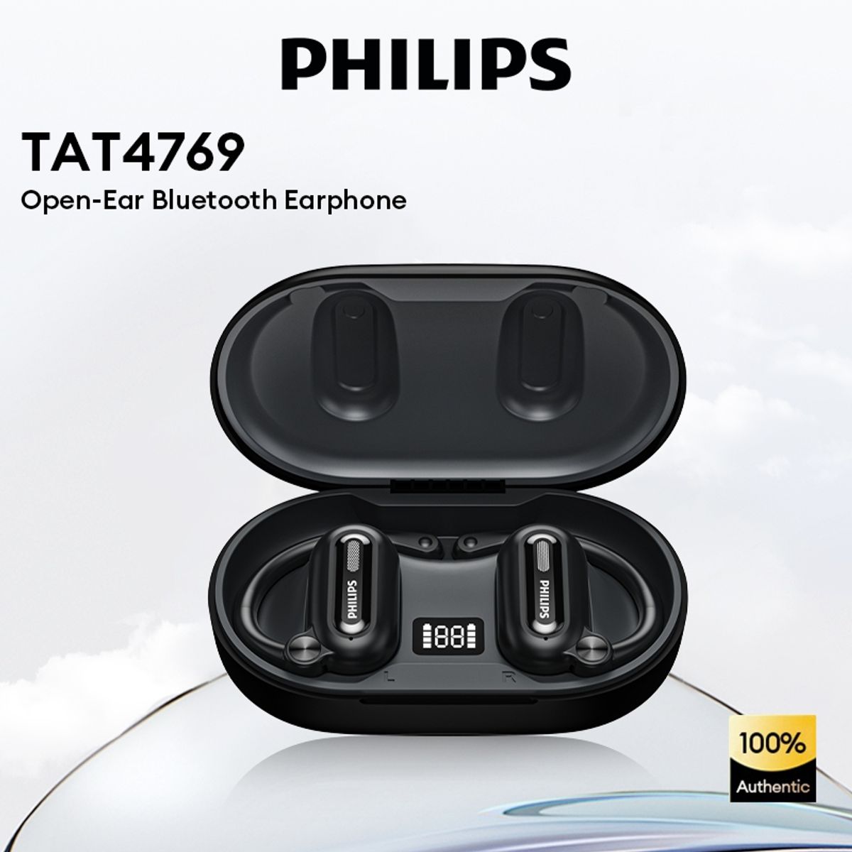 PHILIPS - Audífonos Bluetooth Philips TAT4769 - Negro