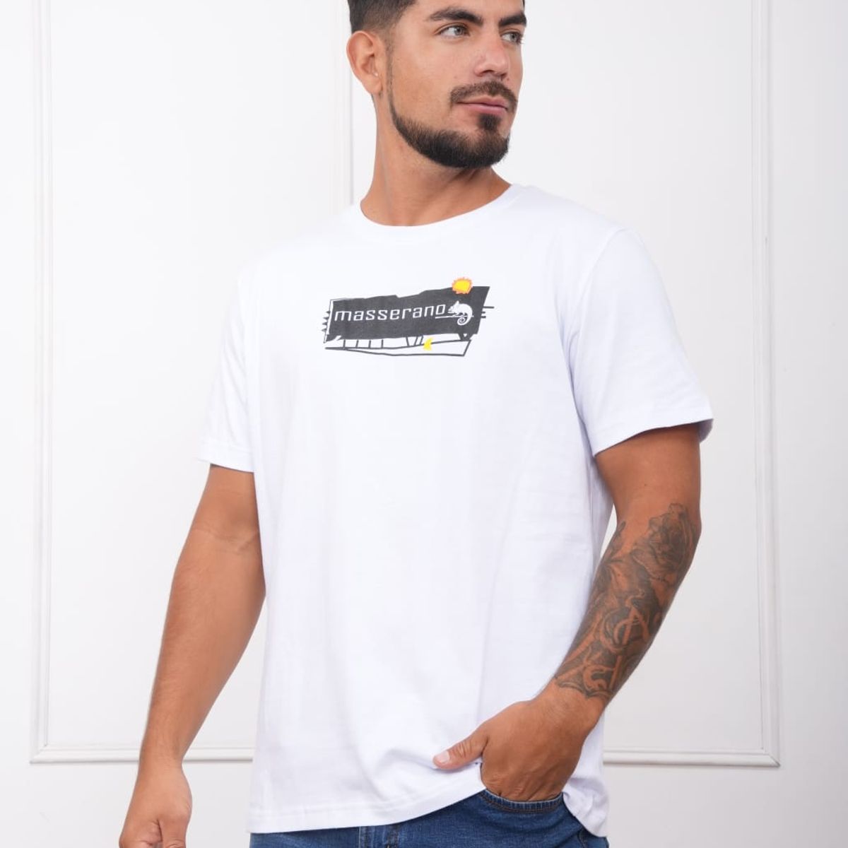 MASSERANO - POLOS JERSEY SUMMER CUELLO REDONDO  MASSERANO