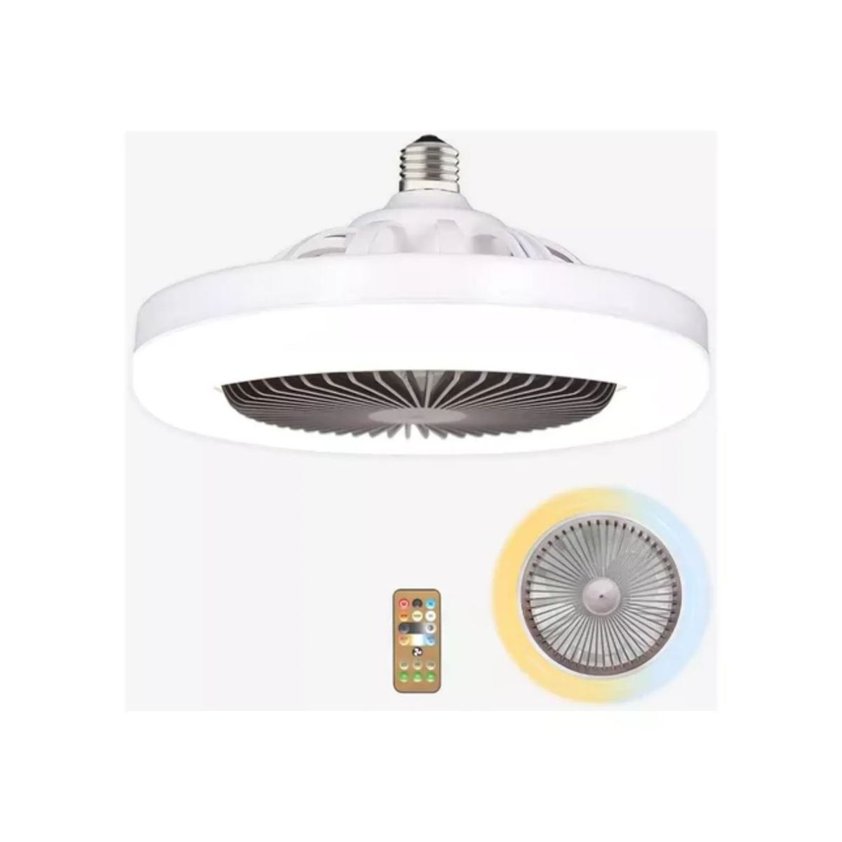 ROHS - Foco Ventilador Ahorrador Led Multifuncional Oficina