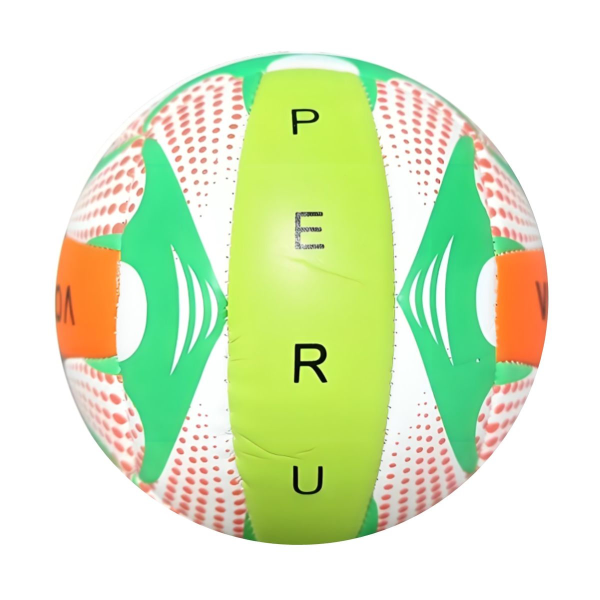 WINNER - PELOTA PARA VÓLEY TALLA 5  ACOLCHADA COSIDO WINNER VERDE NARANJA