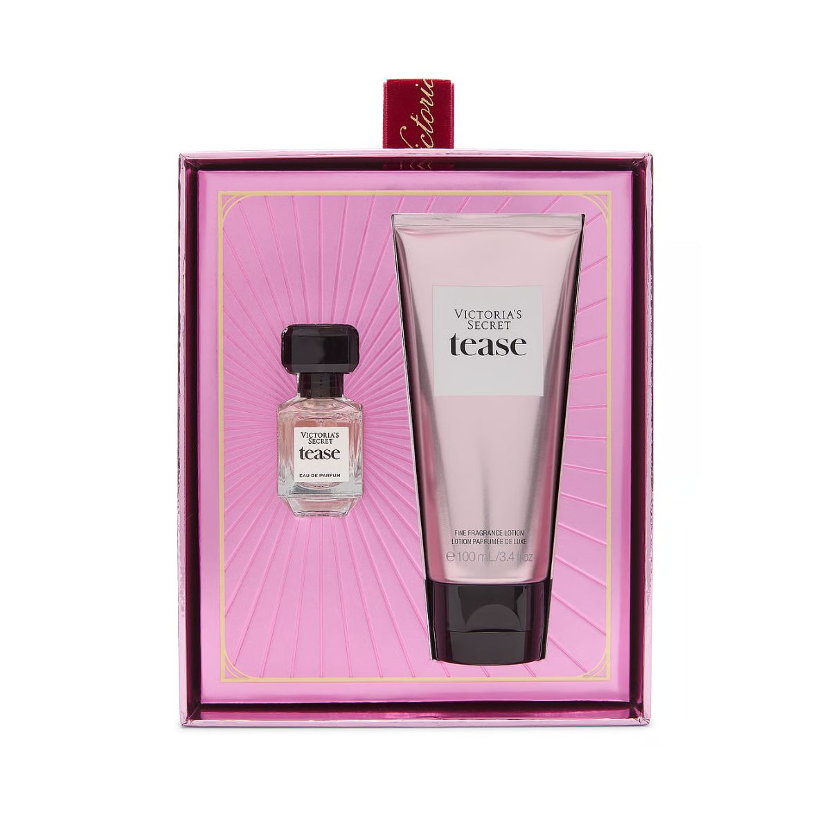 VICTORIA'S SECRET - Set TEASE de Locion Corporal de 100ml + Mini Perfume eau de parfum de 7ml