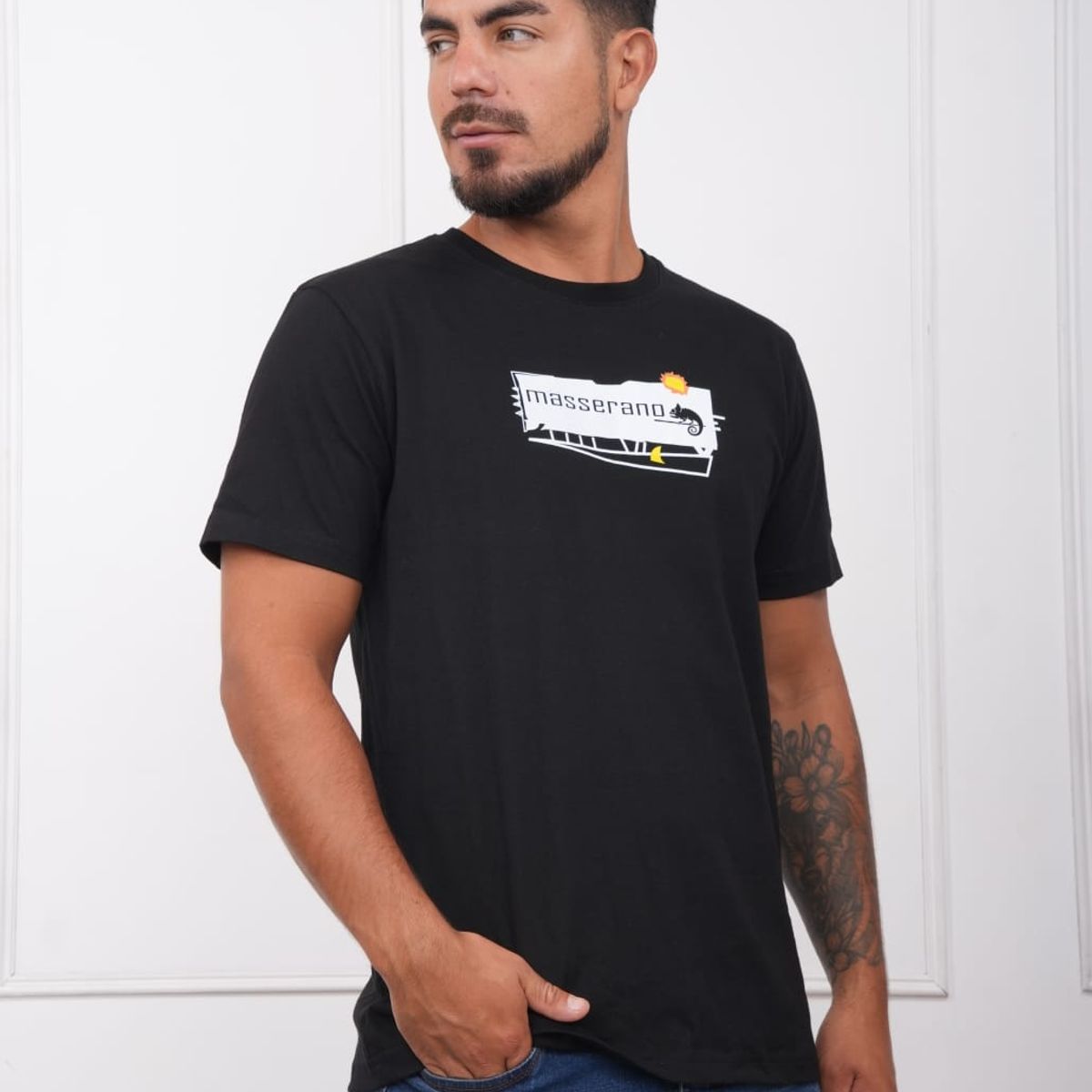 MASSERANO - POLOS JERSEY SUMMER CUELLO REDONDO  MASSERANO