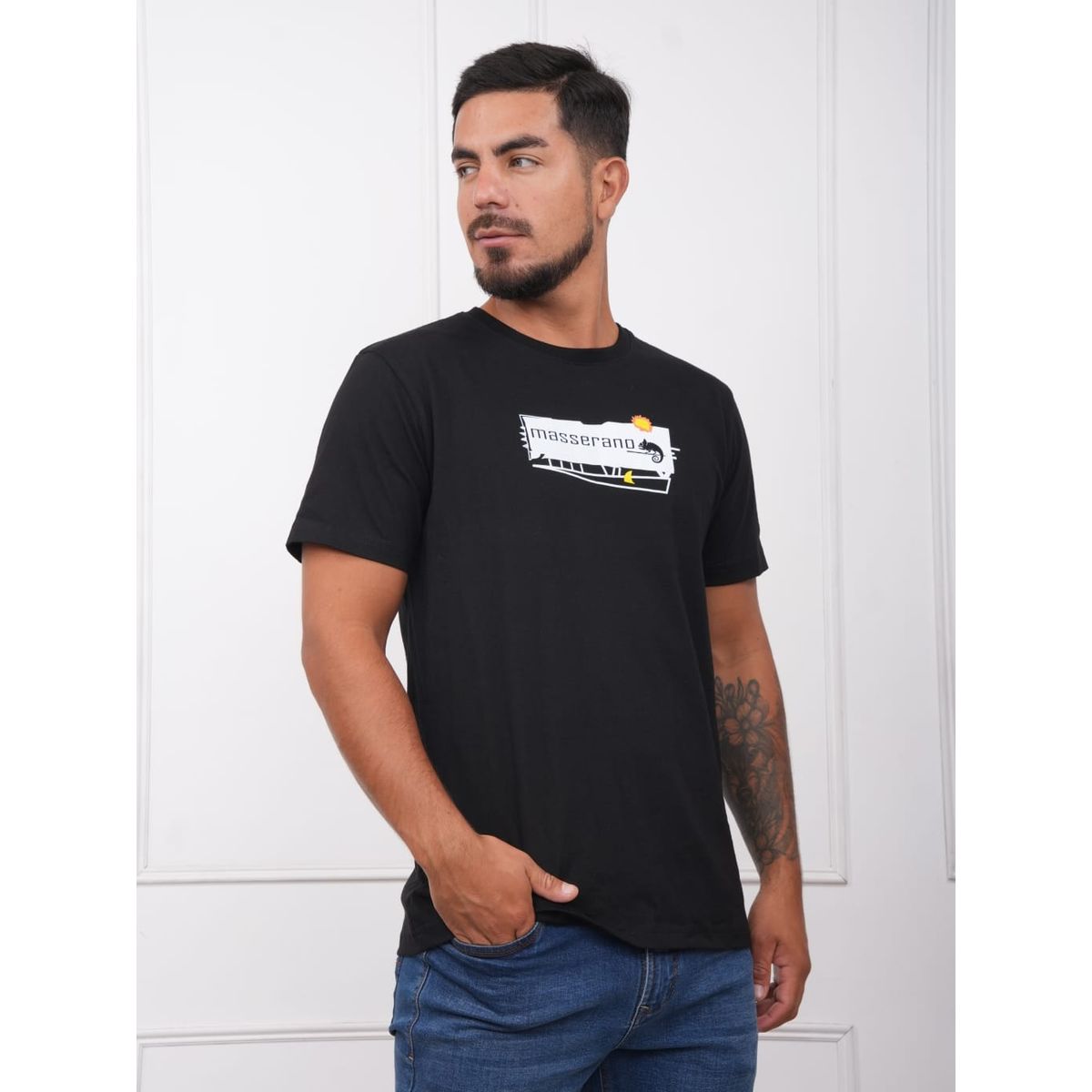 MASSERANO - POLOS JERSEY SUMMER CUELLO REDONDO  MASSERANO